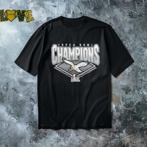 Philadelphia Eagles Super Bowl LIX Champions retro graphic shirt