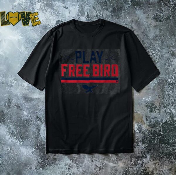 Play Free Bird  American Hockey shirt