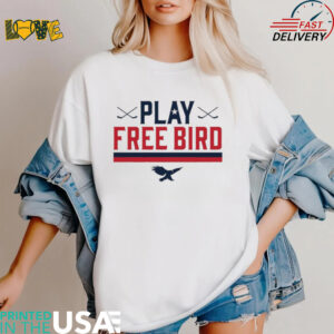 Washington Capitals play free bird shirt