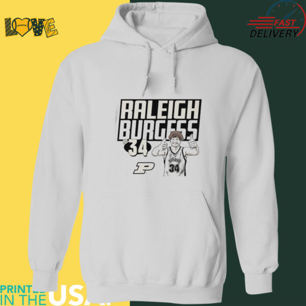 Raleigh Burgess thumbs up shirt