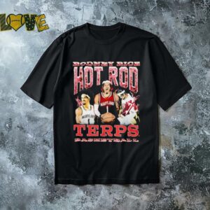 Rodney Rice hot Rod Maryland Terrapins graphic shirt