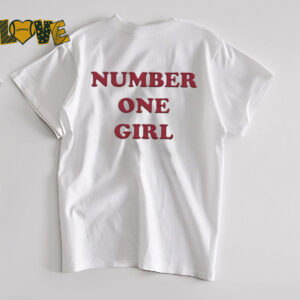 Rose number one girl shirt