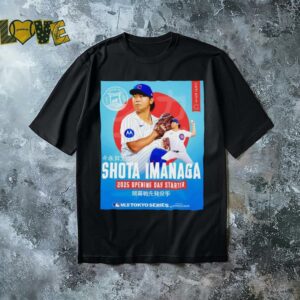 Shota Imanaga Chicago Cubs 2025 Opening Day Starter shirt