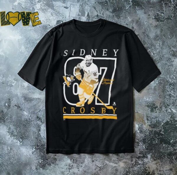 Sidney Crosby Pittsburgh Penguins Authentic Stack shirt