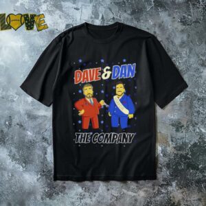 Simpson x Dave and Dan the company shirt