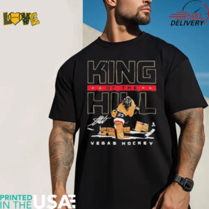 Vegas Golden Knights Adin Hill King of the Hill Signature shirt