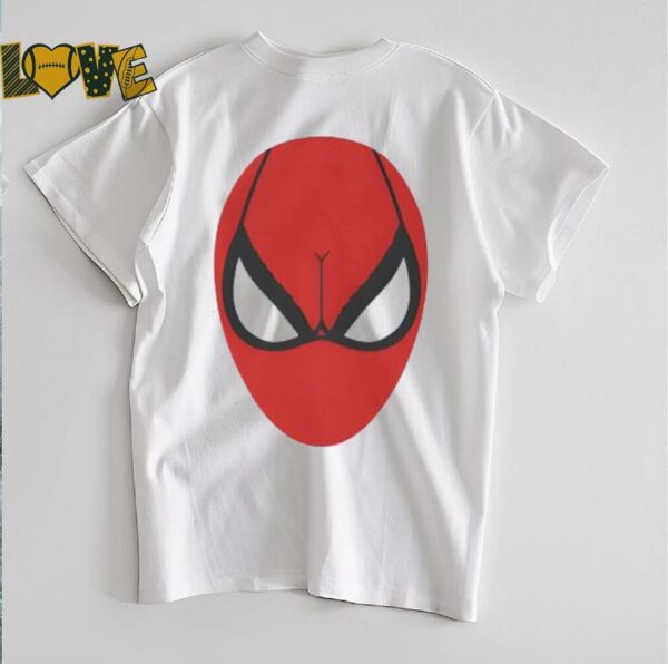 Spider Man Head Breast Parody shirt