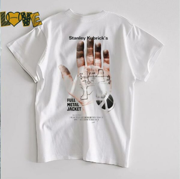 Stanley Kubrick’s Full Metal Jacket Jungian Thing Hands Peace T shirts