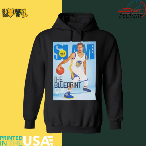 Stephen Curry the blueprint Slam 193 shirt