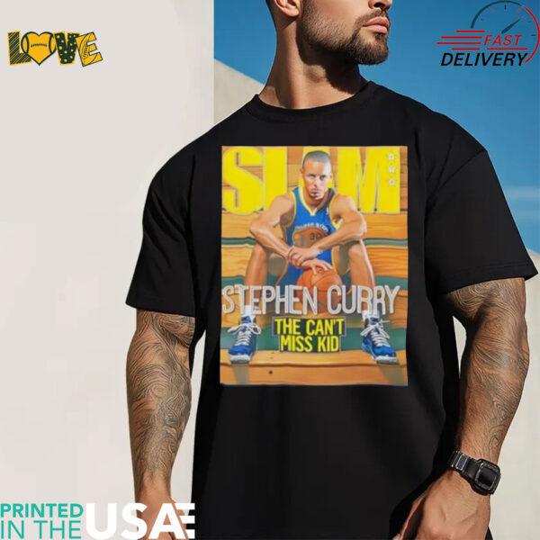 Stephen Curry the can’t miss kid Slam 173 shirt