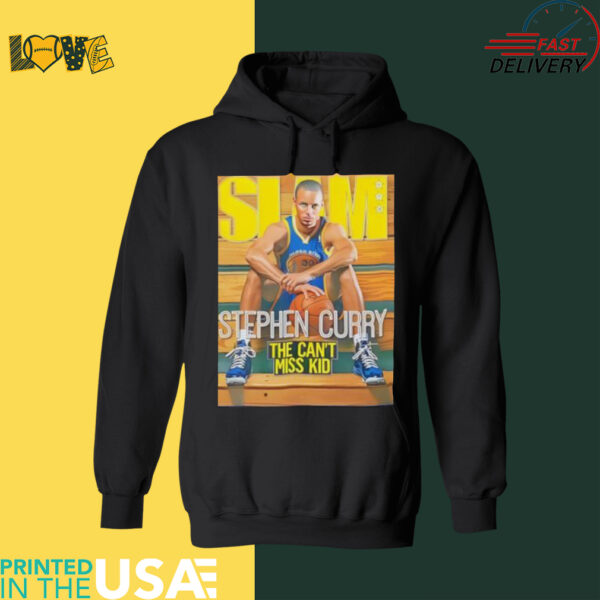 Stephen Curry the can’t miss kid Slam 173 shirt