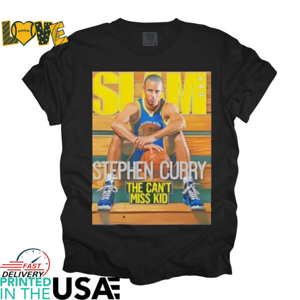 Stephen Curry the can’t miss kid Slam 173 shirt