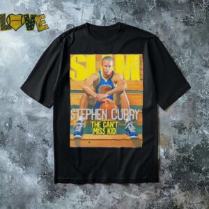 Stephen Curry the can’t miss kid Slam 173 shirt