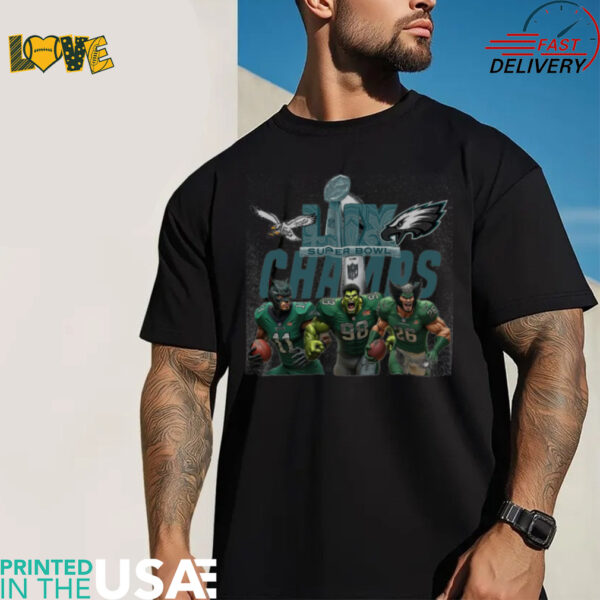 Super Bowl LVII Eagles Champions Shirt