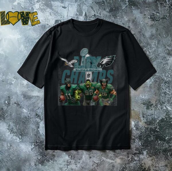 Super Bowl LVII Eagles Champions Shirt