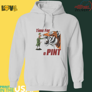 Official Time For A Pint Tiger St Patrick’s Day Shirt