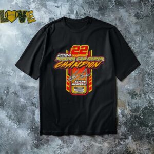 Team Penske Black Joey Logano 2024 NASCAR Cup Series Champion Lifestyle shirt