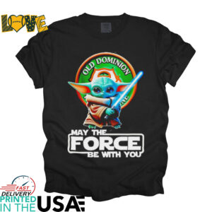 Yoda Old Dominion may the force be with you shirt