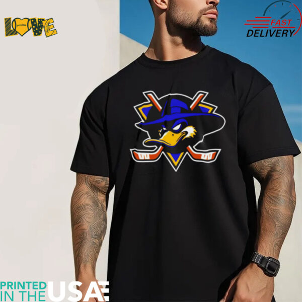 The Darkwing Ducks hockey logo shirt