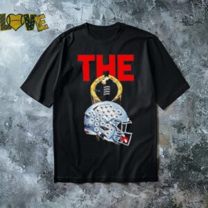 The Ohio State Buckeyes football helmet shirt