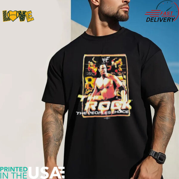 The Rock the peoples choice WWE shirt