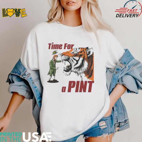 Time For A Pint St. Patrick’s Day 2025 Shirt