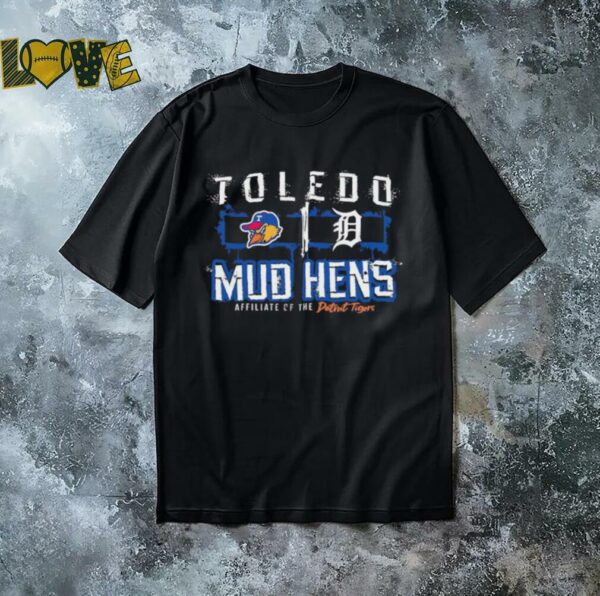 Toledo Mud Hens affiliate of the Detroit Tigers shirt