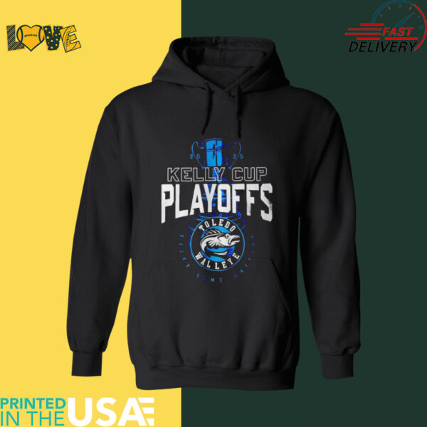 Toledo Walleye 2025 Playoff Kelly Cup shirt