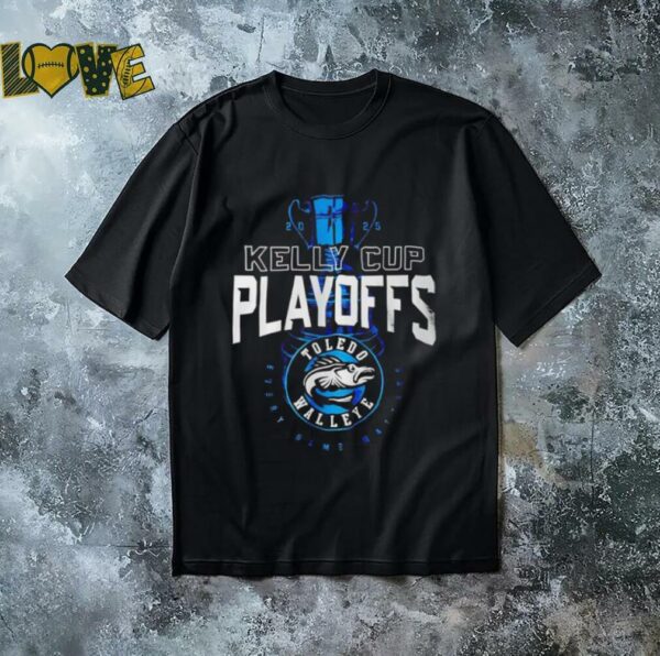 Toledo Walleye 2025 Playoff Kelly Cup shirt