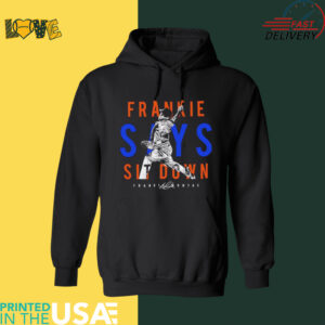 Frankie Montas says sit down signature shirt