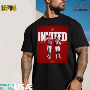 Official Indiana Football Kurtis Rourke And CJ West Invited 2025 NFL Combine in Indianapolis Poster t shirt