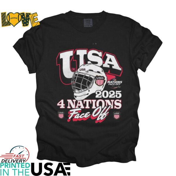 USA 2025 4 Nations Face Off shirt