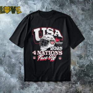 USA 2025 4 Nations Face Off shirt