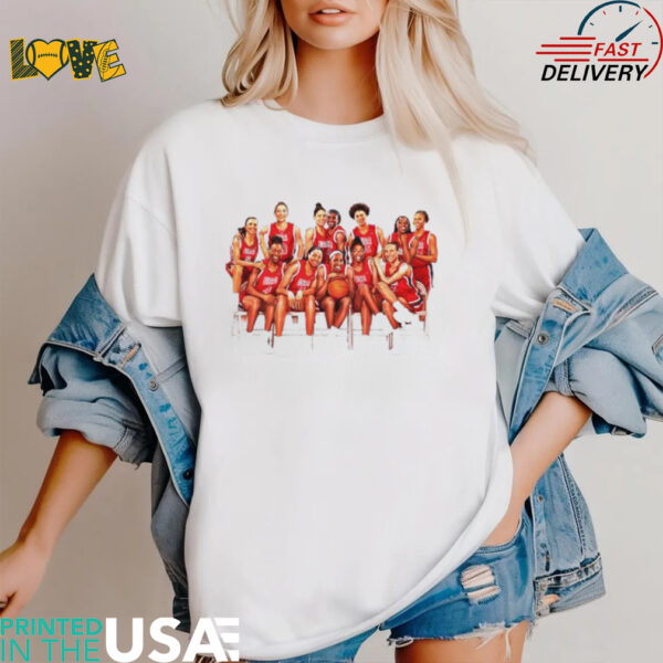 USA women’s basketball team caricature shirt