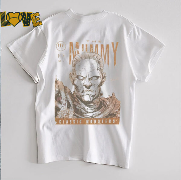 Universal The Mummy Classic Monsters T shirts