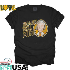 Official Pittsburgh Penguins Thank You Mike Lange 2025 Shirt