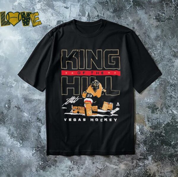 Vegas Golden Knights Adin Hill King of the Hill Signature shirt