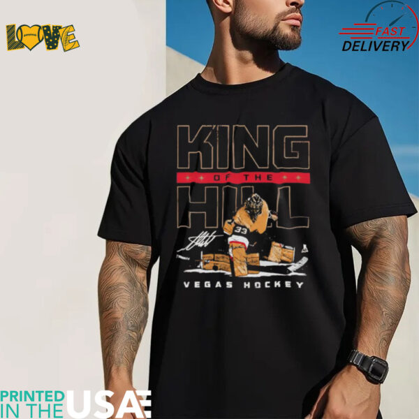 Vegas Golden Knights Adin Hill king of the hill signature shirt