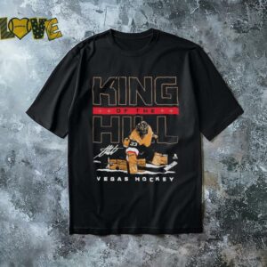 Vegas Golden Knights Adin Hill king of the hill signature shirt