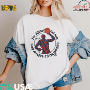 A Tribe Called Quest x Los Angeles Clippers I’m Above The Rim shirt