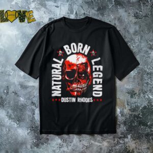 WWE Natural Born Legend Dustin Rhodes skull shirt