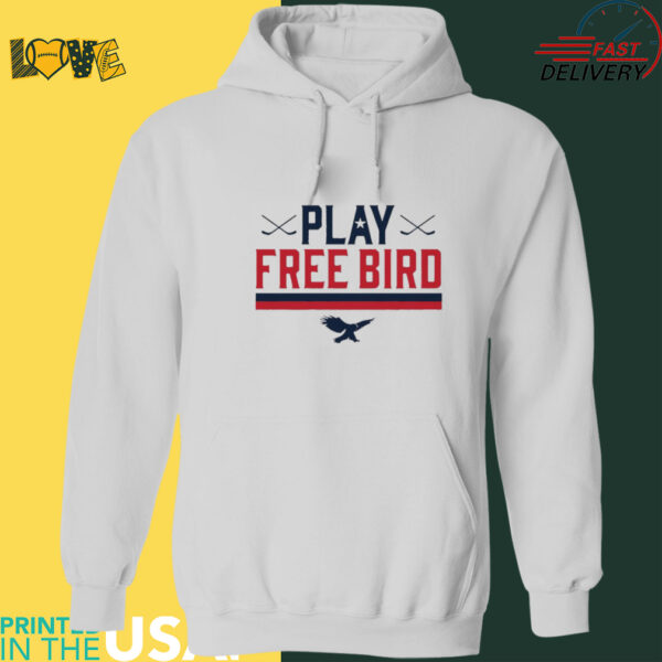 Washington Capitals play free bird shirt