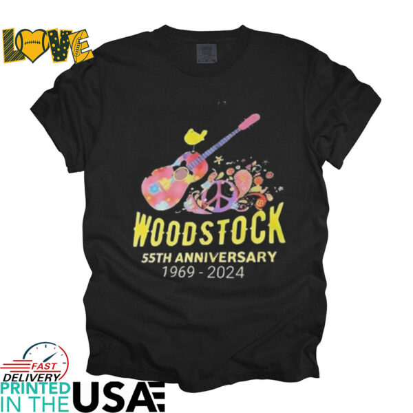 Woodstock 55th anniversary 1969 2024 shirt