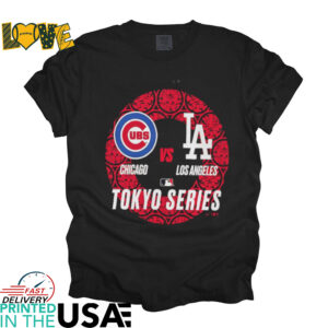 Los Angeles Dodgers vs. Chicago Cubs 2025 MLB World Tour Tokyo series shirt