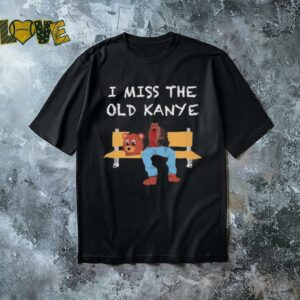 Yeezy I Miss The Old Kanye West Dropout Bear Head T shirts