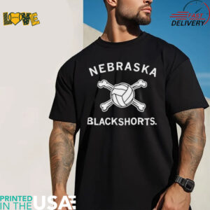 Nebraska Cornhuskers Nebraska Blackshorts T shirts