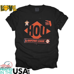 Houston Astros 2025 Spring Training Grapefruit League True Icon MLB T Shirts