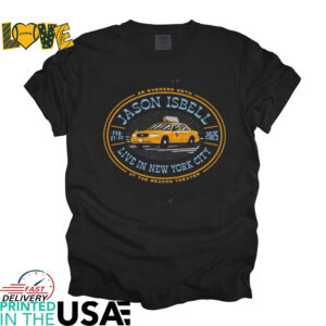 Official Jason Isbell Feb 21 22, 2025 New York, NY Tour Shirt