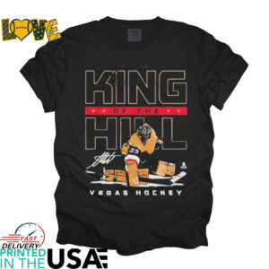 Vegas Golden Knights Adin Hill King of the Hill Signature shirt