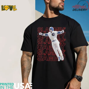 Slammin Sammy Sosa Chicago Cubs baseball shirt